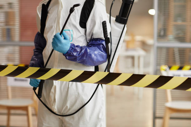 Professional Blood Cleanup technician working in Johnson City, NY